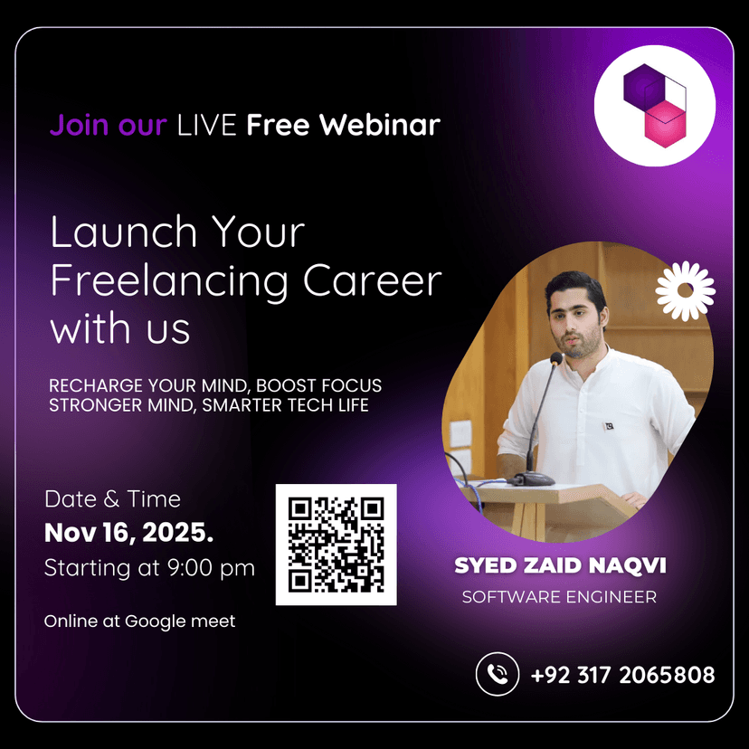 Launch Your Freelancing Career with us Poster